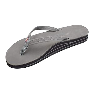Rainbow Sandals Womens Double Layer Narrow Strap