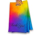 Donyson Rainbow Poly Mailers, 12x15, 50 Pack, Colorful Shipping Bags