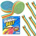 Rainbow Sour Licorice Candy Bulk, Assorted Fruit Flavors, Gelatin Free