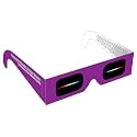 Rainbow Symphony Diffraction Grating Glasses – Linear 1000 Line/mm Glasses 10 pc