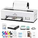 RAINBOWDGT R1390 A3 DTF Printer Bundle for T-Shirts: Oven & Press Included
