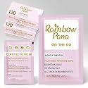 RainbowPana Feminine Wipes, 240 Count ON-THE-GO Individually Wrapped | Flushable Wipes, Travel Wipes for Women, Aloe, Portulaca, Vitamin E | pH Balanced