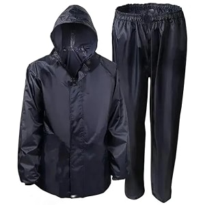 RainCoat for Men Waterproof Raincoat with Pants