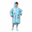 Rainguard High EVA Raincoat High Healthy Cute Fashion Cartoon Kids& Outdoor Gearfor Hiking Climbing Travel Waterproof (BlueL)