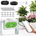 RAINPOINT WiFi Automatic Plant Waterer Indoor, Smart APP Control Drip Irrigation System for Houseplants, Anti-Siphon Vacation Watering Device with 2400mAh Rechargeable Battery (Up to 15 Pots)