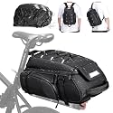 RAINSMORE Bike Bag for Bicycle Rear Rack 15L Waterproof Ebike Trunk Bag
