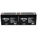 Raion Power RG0670T1 6V 7Ah Replacement Emergency Light SLA Battery for Chloride XS1-4 Pack