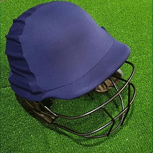 colored helmet skin cover cricket batting helmet clads helmet outer skin covers for protection with lyca stretchable fabric suitable for large amp medium size navy blue