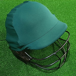 colored helmet skin cover cricket batting clads outer skin covers for protection with lyca stretchable fabric suitable for large amp medium size green