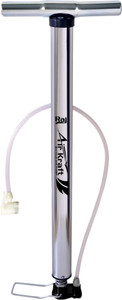 raj airkraft chrome high pressure bicycle pump