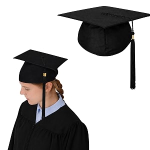 raj costume academic graduation gown cap amp sash set or cap only for kids amp adults  matte convocation robe amp hat  school college amp degree day outfit
