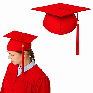 raj costume academic graduation gown cap amp sash set or cap only for kids amp adults  matte convocation robe amp hat  school college amp degree day outfit