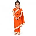 Raj Costume Kids Lord Ram &amp; Sita Fancy Dress Set for Boys &amp; Girls, Traditional Indian Mythological Outfit with Accessories, School Function, Annual Day &amp; Fancy Dress