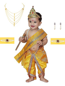 raj fancy dresses little krishna janmashtami costume kids costume wear