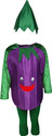 Raj Costumes Brinjal Vegetable Kids Costume Wear