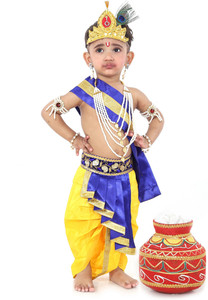 Raj Costumes Shri Krishna dress for Baby