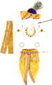 Raj Fancy Dresses Krishna Dress for Kids, Baby Krishna Dress for Janmashtami Costume Girl & Boy Kids Costume Wear