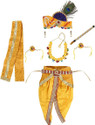 Raj Fancy Dresses Raj Fancy Dresses Krishna Dress for Kids 6 Months, Janmashtami Jewellery Kids Costume Wear