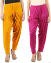 RAJ SREE Indi Polyester Solid Patiala