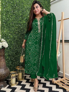 RAJAPARA CREATION Women Kurta Pant Dupatta Set