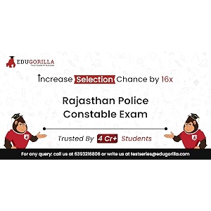 rajasthan police constable exam mock test 2020  unlimited online test series amp speed tests  1 month subscription  edugorilla activation key card