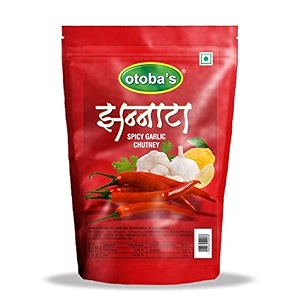 otoba39s spicy garlic chutney jhannata 200g handmade stuffed lahsun ki chutney