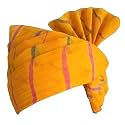 Rajasthani lehriya Cotton Fabric Multicolor Jodhpur Bandhani Pagri Safa and TurbanBarati Men & Women Wedding Safa or Pagadi for Gift