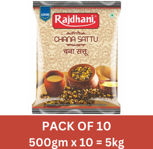 rajdhani chana sattu 5 kg pack of 10