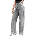 Rajeev Enterprises Wide Leg Denim Pants High