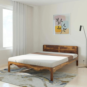 Rajgharana Sheesham Solid Wood Queen Size Bed