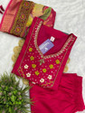 RAJLAXMI FASHION Women Silk Blend Kurti Palazzo