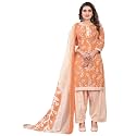 Rajnandini Women Peach amp White Cotton Printed
