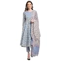 Rajnandini Women39s Pure Cambric Cotton Printed Kurta