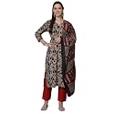 Rajnandini Women39s Cotton Blend Abstract Printed Kurta