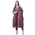 Rajnandini Women39s Cotton Blend Jaipuri Printed Kurta