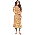 Rajnandini Women39s Cotton Straight Fit Straight Kurti
