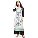 Rajnandini Women39s Crepe Regular Kurta