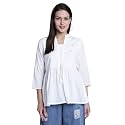 Rajnandini Women39s Pure Cotton Embroidered Short Western