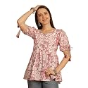 Rajnandini Women39s Pure Cotton Jaipuri Printed Short