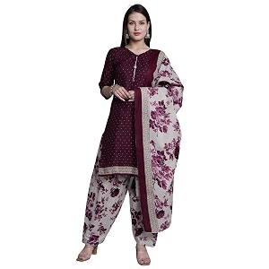 Rajnandini Women Green Cotton Printed Ready To
