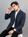 Rajniti Striped Double Breasted Casual Festive Festive