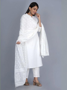 Rajputana Camisa Women Kurta Pant Dupatta Set