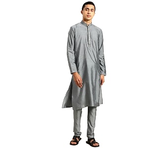 Rajubhai Hargovindas Mens Banarasi Cotton Silk Thread