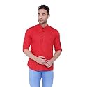 Rajubhai Hargovindas Men39s Linen Straight Short Kurta