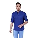 Rajubhai Hargovindas Men39s Linen Straight Short Kurta