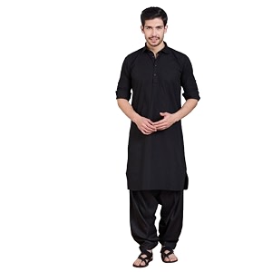 Rajubhai Hargovindas Mens Premium Pathani Kurta