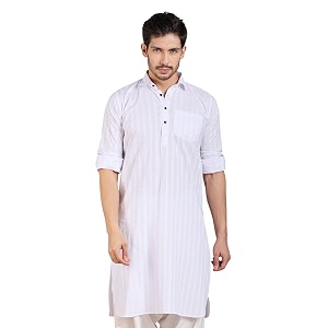 Rajubhai Hargovindas Mens Premium Pathani Kurta