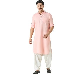 Rajubhai Hargovindas Mens Premium Pathani Kurta