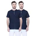 Rajubhai Hargovindas Men39s Pure Cotton Short Kurta
