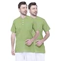 Rajubhai Hargovindas Men39s Pure Cotton Short Kurta